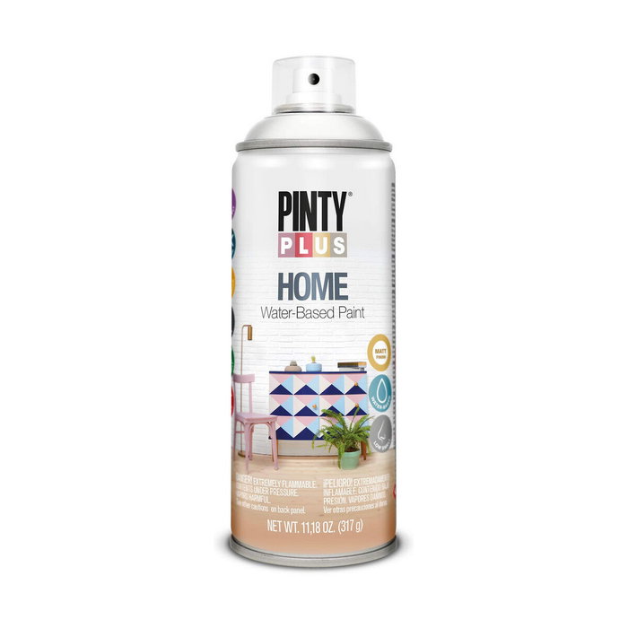 Pinty Plus Pintura acrílica spray Home blanco neutro HM111 520 cc