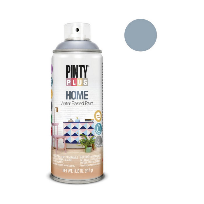 Pinty Plus Pintura acrílica spray Home Dusty Blue HM121 520 cc Pinty Plus Pintura acrílica spray Home Dusty Blue HM121 520 cc