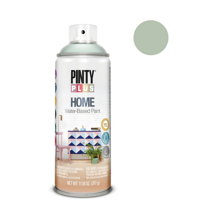 Pinty Plus Pintura Acrílica Spray Home Vintage Green HM415 520 cc Pinty Plus Pintura Acrílica Spray Home Vintage Green HM415 520 cc