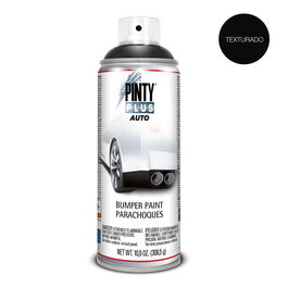 Pinty Plus BT104 Pintura en Spray Bumper Texturado Negro 520 cc