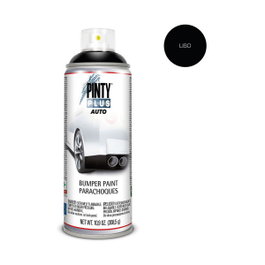 Pinty Plus Pintura en spray auto 520 cc bumper liso bl104 negro