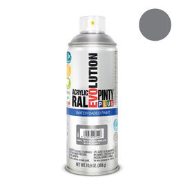 Pinty Plus Pintura Acrílica en Spray Evolution Water-Based 520 cc Ral 7012 Gris Basalto