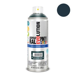 Pinty Plus Pintura Acrílica Spray Evolution Water-Based 520 cc Ral 7016 Gris Antracita Base Agua