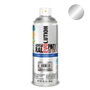 Pinty Plus Pintura acrílica spray Evolution base agua 520 cc RAL 9006 Aluminio Blanco
