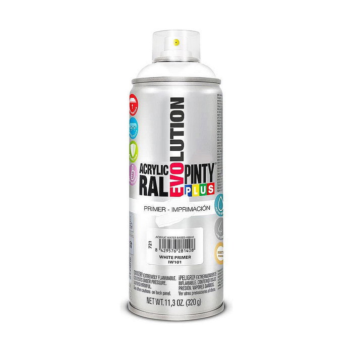 Pinty Plus Spray imprimación water-based Iw101 blanco 520cc