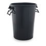 Sp Berner Cubo de Basura 100 Litros Negro Sin Tapa Polipropileno Ø53x65,5cm