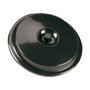 Sp Berner Tapa negra de polipropileno para cubo de basura 100 l