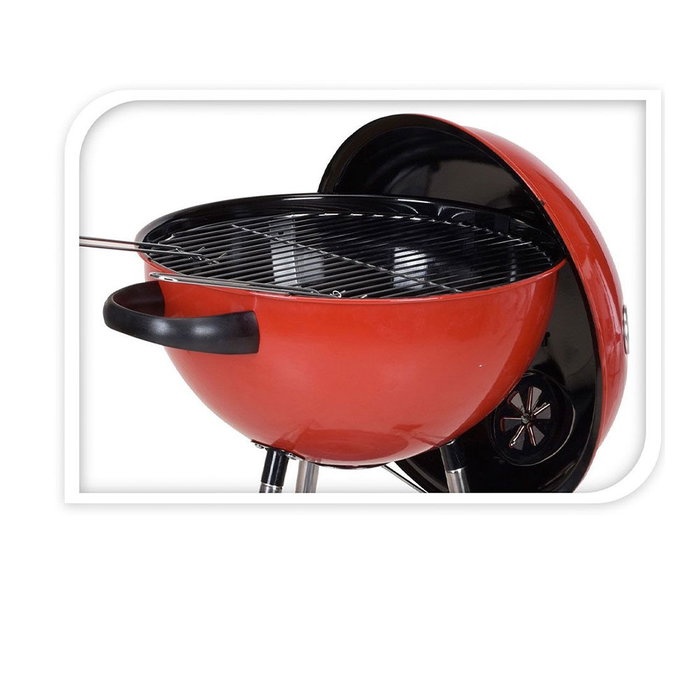 Barbacoa esférica ø47x90cm con termómetro