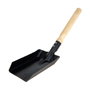 Bbq Collection Pala metálica negro mate para carbón de barbacoa 9,5 x 37,5 cm