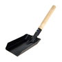 Bbq Collection Pala para Carbón de Barbacoa, Negro Mate, Metal y Madera, 9.5 x 37.5 cm