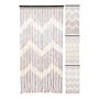 Home & Styling Cortina de Bambú para Puerta 90 x 180 cm Variados con Barra Negra