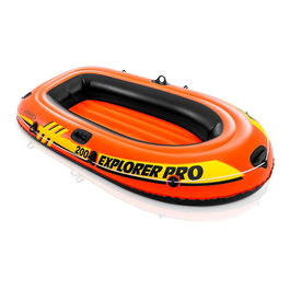 Intex Balsa hinchable Explorer Boat Pro 200, 102 x 196 x 33 cm