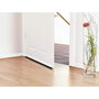 Tesa Burlete bajo puerta PVC marrón 37 mm x 1 m