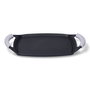 Fagor Fundigrill Plancha / Parrilla de Aluminio 26 x 20 cm con Asas de Silicona Termoaislantes
