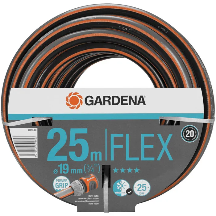 Gardena Manguera Comfort Flex 19 mm de 25m con Tecnología Power Grip Gardena Manguera Comfort Flex 19 mm de 25m con Tecnología Power Grip