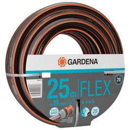 Gardena Flex Manguera de Riego de Jardín Ø19 mm (3/4") 25 m, 25 bar, Flexible, Anti UV y Anti Algas