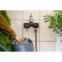 Gardena Distribuidor de 2 vías con adaptador ½ pulg - ¾ pulg y 1 pulg
