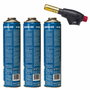 Super Ego Pack soplete Segofire Piezo + 3 botellas multigas 300 600ml