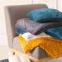 Atmosphera Manta Winter Rhombus Gris 230 x 180 cm