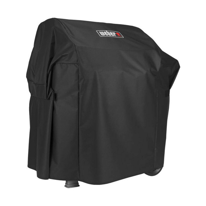 Weber Cubierta Premium para Barbacoa Spirit II 300, Spirit 200 y Series 300, Negra