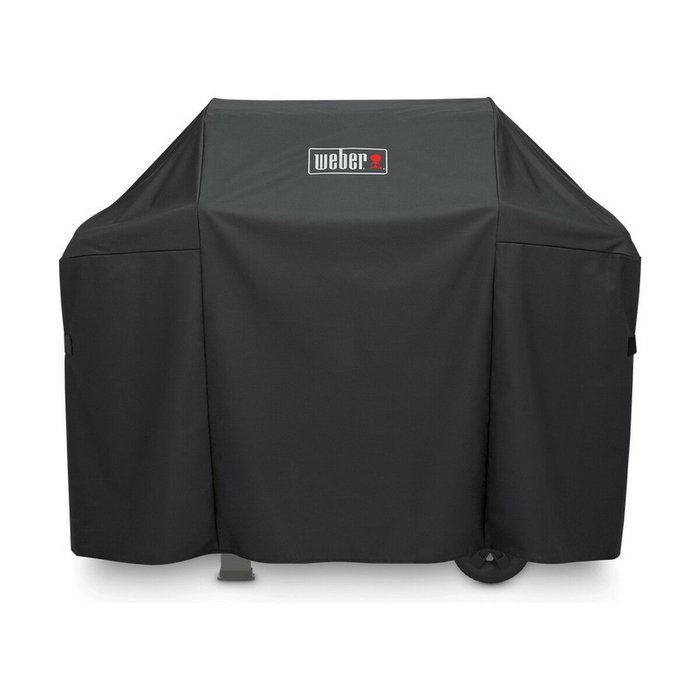 Weber Cubierta Premium para Barbacoa Spirit II 300, Spirit 200 y Series 300, Negra