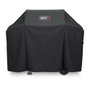 Weber Cubierta Premium para Barbacoa Spirit II 300, Spirit 200 y Series 300, Negra