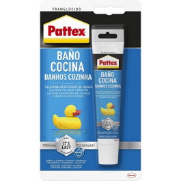Pattex Silicona neutra baños y cocinas blanco 50 ml