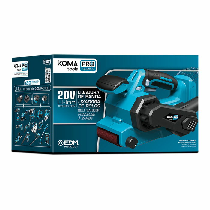 Koma Tools Lijadora de Banda 20V Pro Series 20v-lb
