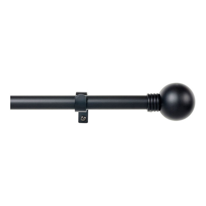 Cintacor - Stor Planet Kit barra cortina anillo negro extensible de 110 - 200 cm Cintacor - Stor Planet Kit barra cortina anillo negro extensible de 110 - 200 cm