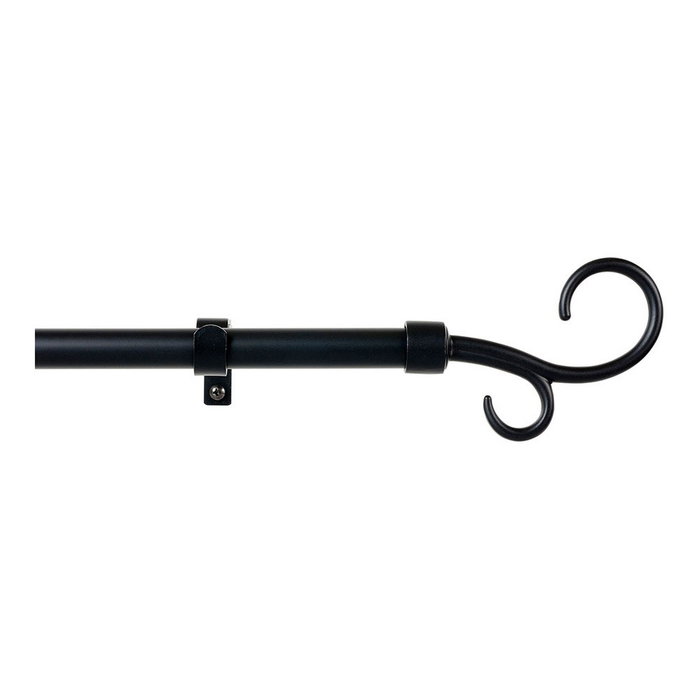 Cintacor - Stor Planet Kit barra cortina báculo negro extensible de 110 - 200 cm Cintacor - Stor Planet Kit barra cortina báculo negro extensible de 110 - 200 cm