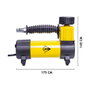 Dunlop Compresor metálico para coche 12v