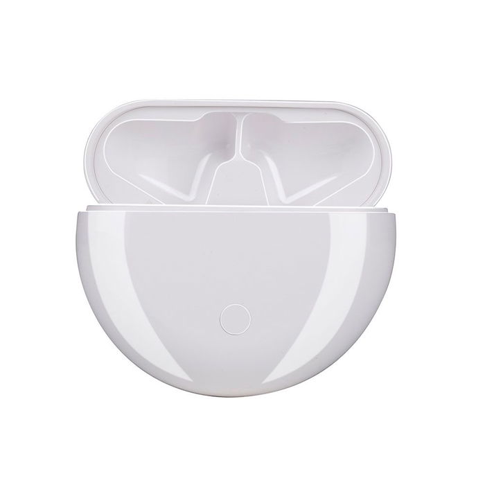 Grundig Auriculares Earbuds Bluetooth con Estuche y Micrófono para Llamadas, Color Blanco, Incluye Cable USB C