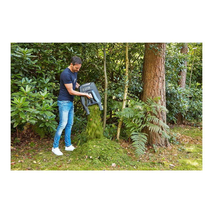 Black+Decker Cortacésped BEMW471BH-QS 1600W 38cm Ancho de Corte 45L Bolsa 600m²