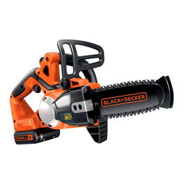 Black+Decker Gkc1820l20-Qw Motosierra 18v 2Ah 16cm 200 Cortes 3,5cm Batería Litio