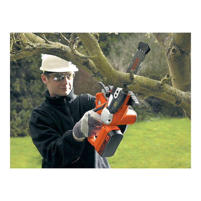 Black+Decker Gkc1820l20-Qw Motosierra 18v 2Ah 16cm 200 Cortes 3,5cm Batería Litio