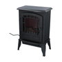 Torino Estufa Chimenea LED 2000W con Simulación de Llama y Leña Artificial