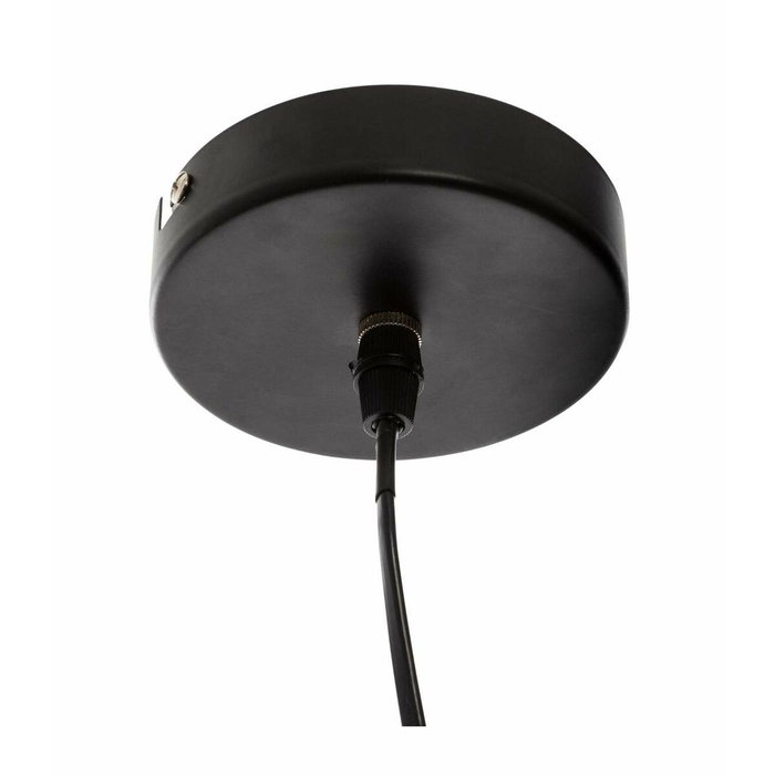 Atmosphera Lámpara de techo negra E14 Ø15 x 19 cm