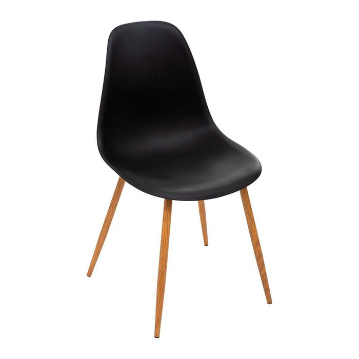 Atmosphera Silla de comedor Taho Negra Polipropileno/Hierro 47x53x85cm Atmosphera Silla de comedor Taho Negra Polipropileno/Hierro 47x53x85cm