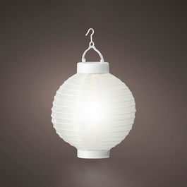 Lumineo Farolillo Solar Blanca Ø20 x 23 cm Batería Incluida 1lm