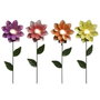 Lumineo Baliza solar forma de flor colores surtidos