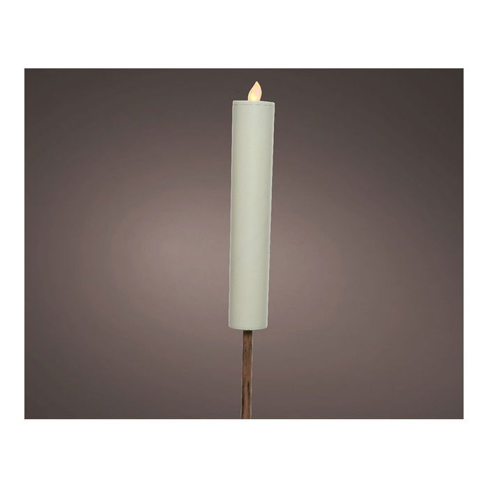 Lumineo Vela Solar Efecto Llama Ø4 x 90 cm