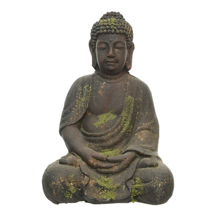 Figura Buda Piedra Gris 30 x 21 x 17 cm Referencia 828163 Figura Buda Piedra Gris 30 x 21 x 17 cm Referencia 828163