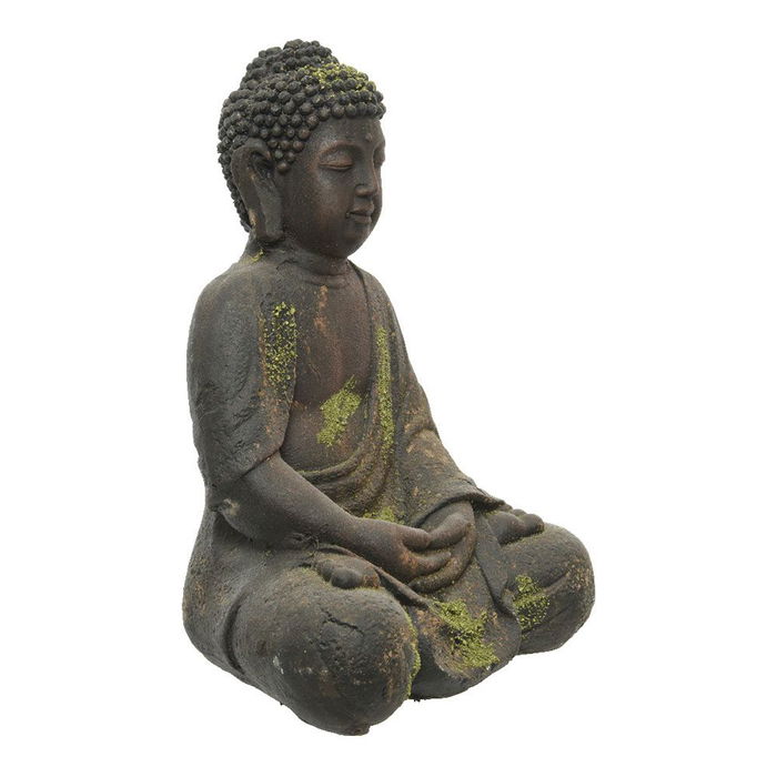 Figura Buda Piedra Gris 30 x 21 x 17 cm Referencia 828163 Figura Buda Piedra Gris 30 x 21 x 17 cm Referencia 828163