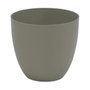 Plastiken Maceta de inyección modelo cuenco color taupe ø38 cm