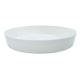 Plastiken Plato Cuenco para Maceta Ø28 cm Blanco - Polipropileno Resistente a Rayos UV Ref. 90518