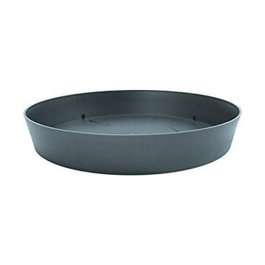 Plastiken Plato de inyección antracita ø28 cm para maceta de 38 cm