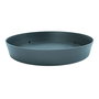 Plastiken Plato Cuenco TES 90516 para Maceta Ø 28 cm Color Antracita - Polipropileno de Alta Resistencia a Rayos Solares para Exteriores
