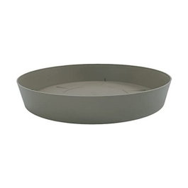 Plastiken Plato de inyección color taupé Ø 28 cm para maceta de 38 cm