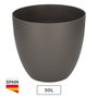 Plastiken Maceta de inyección modelo cuenco antracita ø38 cm