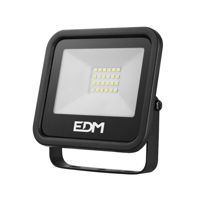 Edm Foco proyector LED Black series 20 W 1520 lm luz fría Edm Foco proyector LED Black series 20 W 1520 lm luz fría